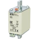 WT-00/gF 125A E - Wkładka topikowa przemysłowa szybka