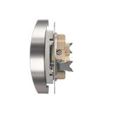 Simon 54 Nature Gniazdo wtyczkowe bez uziemienia z przesłonami podwójne do ramek NATURE 16A 250V zaciski śrubowe srebrny mat DG2MZN.01/43 KONTAKT