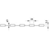 K-C30, ŁAŃCUCH ZWIESZAKOWY 25M