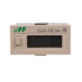 Licznik czasu pracy panelowy CLG-13T/24 CLG-13T-24V F&F