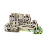 WDL 2.5/L/L/PE Złączka szynowa przelotowa, nr.katalogowy 1030200000