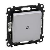 Valena Life Łącznik Pojedynczy Podświetlany Aluminium 250 V 752310 LEGRAND