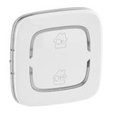 MY HOME VALENA ALLURE - KLAWISZ STEROWNIKA WIELOFUNKCYJNEGO ON/OFF-GEN BIAŁY, Legrand