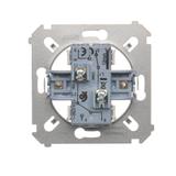 Simon 54 Łącznik schodowy podwójny (mechanizm) 10A 250V zaciski śrubowe SW6/2M KONTAKT