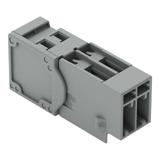 X-COM wtyk 2-biegunowy szary raster 5 mm /100szt./ WAGO