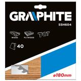 Tarcza do pilarki, widiowa, 180 x 30 mm, 40 zębów