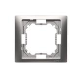 Simon Basic Neos Ramka 1-krotna NEOS stal inox BMRC1/21 KONTAKT