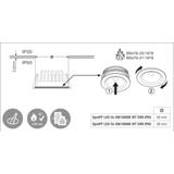 Oprawa SPOT FIREPROOF LED FIX 8W 3000K SI DIM IP65