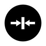 M22-XD-S-X14 Soczewka do przycisku 22mm płaska czarna z opisem /Mocowanie/ 218180 EATON