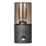 SALVIA oprawa ogrodowa hermetyczna z czujnikiem PIR E27 max. 15W IP54 szara AD-OP-6573GE27PPR ORNO