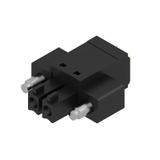 BCF 3.81/02/180F SN BK BX Wtyk PCB (złącze wiązki), listwa z gniazdami, 3.81 mm, Liczba biegunów: 2, PUSH IN, Złącze sprężynowe /50szt./ 1971500000 WEIDMÜLLER