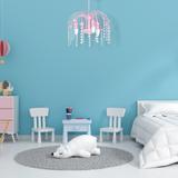 Milagro plafon Laura 3xE14 różowy MLP1137