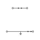 złączka dwupiętrowa PE/N 2,5 mm2 szara /50szt./ WAGO