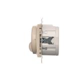Simon 54 Łącznik z czujnikiem ruchu z przekaźnikiem 8(2) A 230V kremowy *Wymagana instalacja 3-przewodowa DCR10P.01/41 KONTAKT