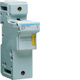 Rozłącznik bezpiecznikowy cylindryczny 1P 22x58mm LR701 HAGER