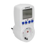 Elektroniczny programator czasowy 16 programów wersja Schuko OR-PRE-409(GS) ORNO