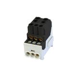 SDB 100 Blok rozdzielczy - dystrybucyjny Al/Cu 80010 SIMBLOCK czarny
