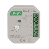 Przekaźnik bistabilny 24V podtynkowy z wyłącznikiem czasowym do podświetlanych przycisków BIS-410-24V F&F