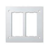 Simon Connect Ramka 2-modułowa do puszki SBM250 4x K45 czysta biel SBM202/9 KONTAKT