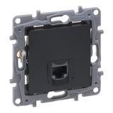 NILOE SELECTION - GNIAZDO RJ 45 KAT. 6 UTP ANTRACYT, Legrand
