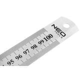 Przymiar liniowy 100 cm, stal nierdzewna