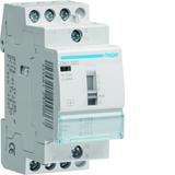 Stycznik modułowy z możliwością sterowania ręcznego 230V AC 3Z 25A AC-7A B ERC325 HAGER