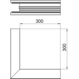GA-SA70110EL, Naroże zewnętrzne symetryczne