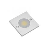 OPRAWA LED COB JOVITA KWADRATOWA, 3W, 12V DC, 1X COB, CIEPŁY BIAŁY, 150CM PRZEWÓD Z MINIAMP (2 WKRĘT