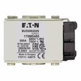 FUSE 500A 690V 2BKN/50 AR UC Wkładka szybka 500A AC 690V rozmiar 2 aR IEC UL 170M5460 EATON
