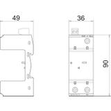 MB 2+FS, PODSTAWA OGRANICZNIKA