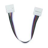 Złączka LED RGBW 12mm dwustronna z przewodem