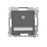 Simon 55 Oprawa oświetleniowa LED 14V z czujnikiem ruchu (0,78 W) Barwa zimna biała 5900K Grafitowy