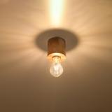 Sollux Plafon SALGADO naturalne drewno SL.0672