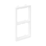 Simon Connect Adapter CIMA na 2 moduły K45 (45x45mm) pionowo czysta biel