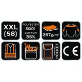 Bluza robocza, rozmiar XXL/58