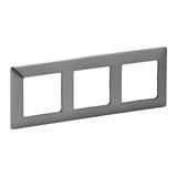 VALIF:RAMKA X3 STALOWY, Legrand