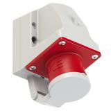 WTYCZKA ODBIORNIKOWA Z KLAPKĄ 16A 400V 3P+Z 514-6d PCE