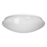 NABU plafon 2xE27 2x60W klosz matowy - poliwęglan IP20 biały