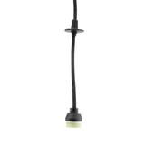 Oprawa punktowa CHLOE SLIM MR11 ZWIESZANA BAZA 250V IP20 40x500+1m kabel CZARNY regulowany kąt świec