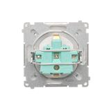 Simon Basic Gniazdo wtyczkowe z uziemieniem Schuko 16A 250V zaciski śrubowe biały BMGSZ1.01/11 BMGSz1.01/11 KONTAKT
