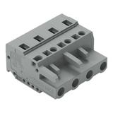 MCS-MIDI Classic gniazdo 4-bieg. szare raster 7,5 mm /50szt./ WAGO