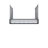univers Rozdzielnica stojąca IP55 kl. I 1550x1850x275 + cokół 100mm FR26E1 HAGER