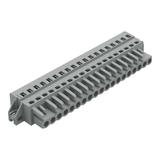 MCS-MIDI Classic gniazdo 19-bieg. szare raster 5 mm /10szt./ WAGO