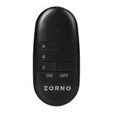 Zestaw bezprzewodowych mini gniazd sterowanych pilotem 2+1 IP44 ORNO