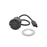 INCARA: DISQ 60 - 2P+Z - 0,5 M WIELAND-METAL/CZARNY, Legrand