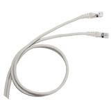 LCS KABEL KROSOWY KAT.5E U/UTP 2M PVC, Legrand