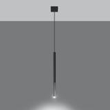 Lampa wisząca MOZAICA 1 czarny/chrom