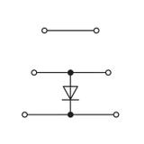 trzypiętrowa złączka diodowa