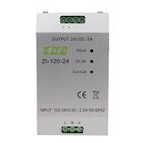 Zasilacz impulsowy przemysłowy nap. wej. 90-264V AC/120-370V DC P=120W nap. Wyj. 24V DC ZI-120-24V F&F