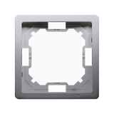 Simon Basic Standard Ramka 1-krotna stal inox BMR1/21 KONTAKT